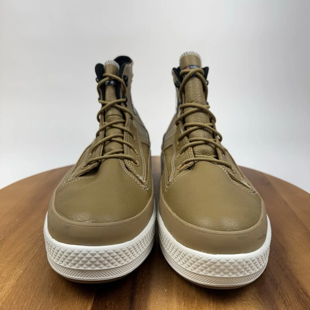 New Mens Converse CTAS Equip Toadstool Tan Leather Waterproof Sneakers Size 11 D